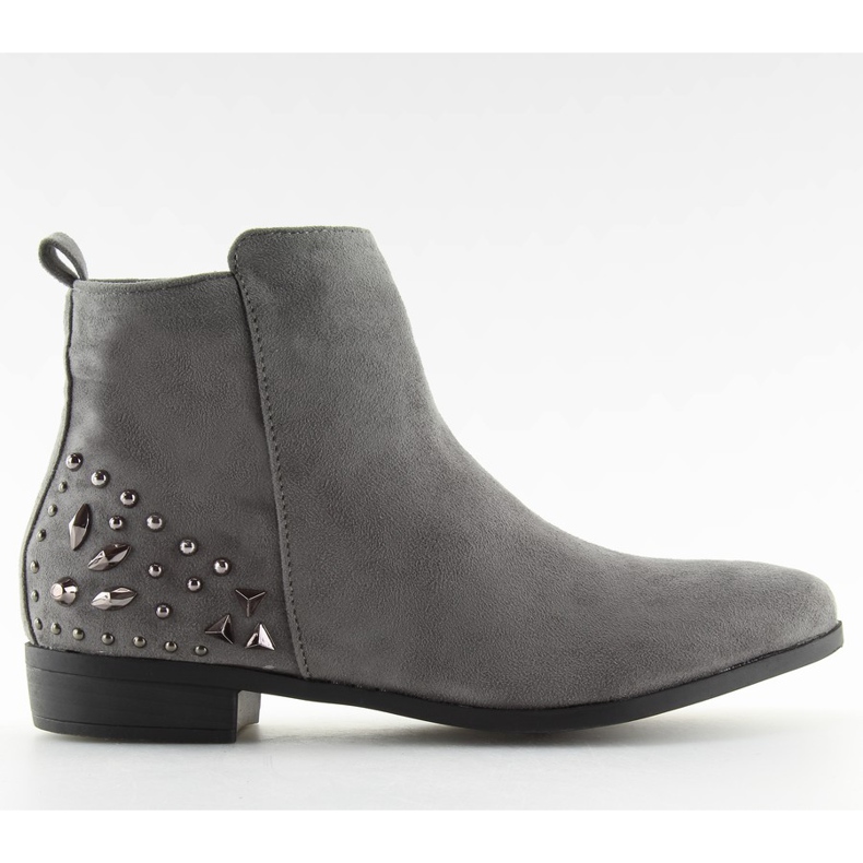 Botas grises Jodhpur MB188-112 gris