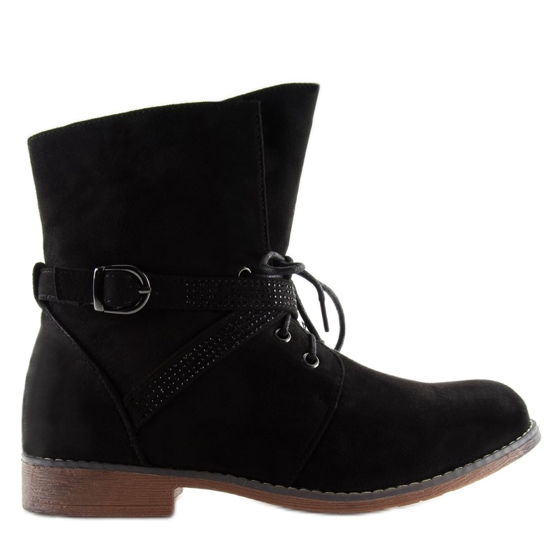 Negro Botas de mujer W305 Negro