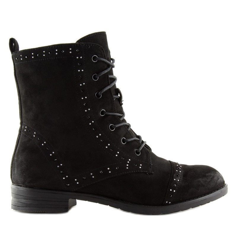 Botas negras con cordones W312 Black negro Botas negras con cordones W312 Black negro