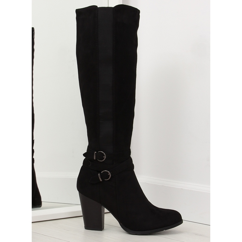 Tacones negros 103-GG negro