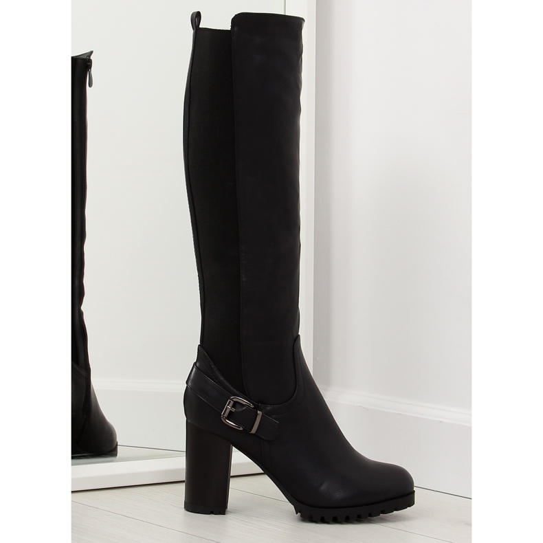 Negro tacones altos BM16 Negro