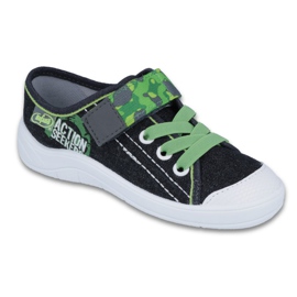 Calzado infantil befado 251Y102 negro verde Calzado infantil befado 251Y102 negro verde