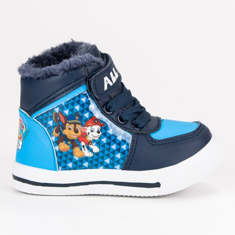 Botas aislantes de patrulla canina. azul