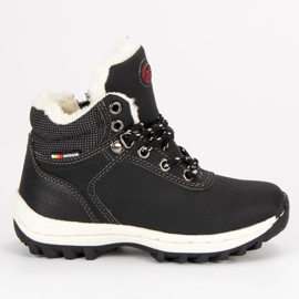 Ax Boxing Calzado de invierno con cremallera. negro