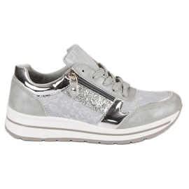 Kayla Zapatillas de mujer con estilo gris