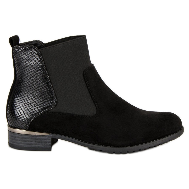 Lucky Shoes Cómodas botas Jodhpur negro