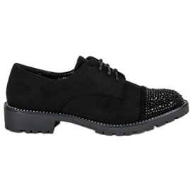 Bello Star Zapatos de gamuza con estilo negro Bello Star Zapatos de gamuza con estilo negro