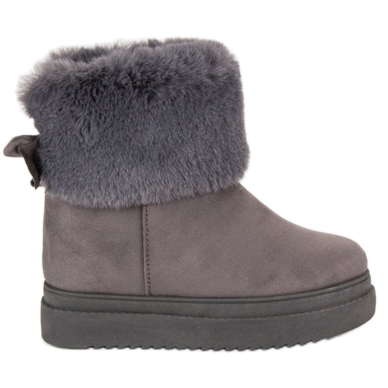 Botas de nieve Con piel VINCEZA gris