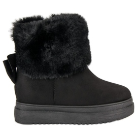 Botas de nieve Con piel VINCEZA negro