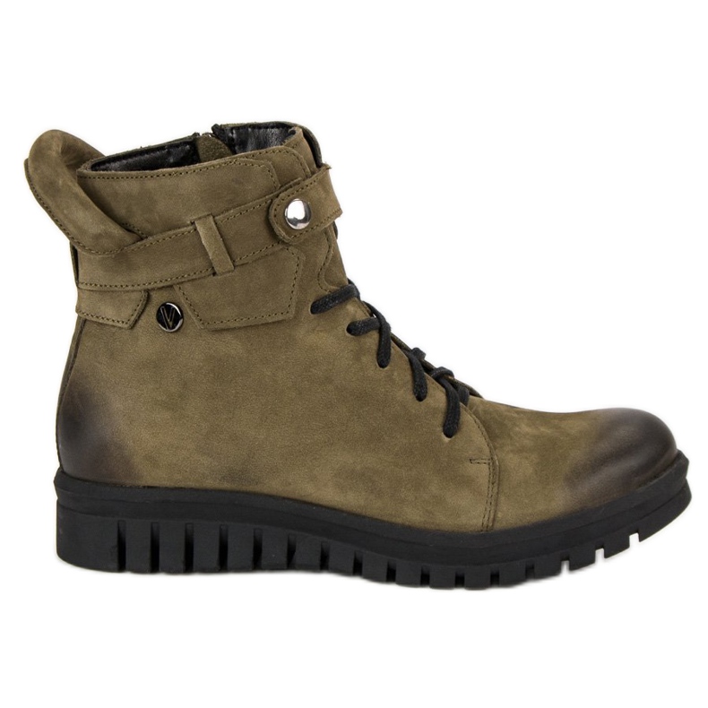 Botas de trabajo VINCEZA caqui verde