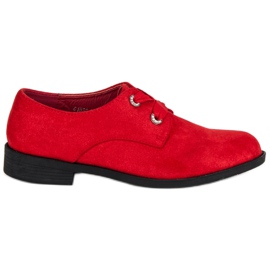 Bello Star Zapatos rojos con cordones