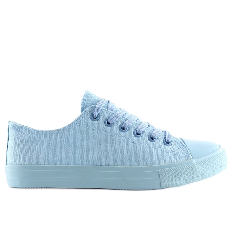 Zapatillas de mujer monocolor azules NB176 L.BLUE