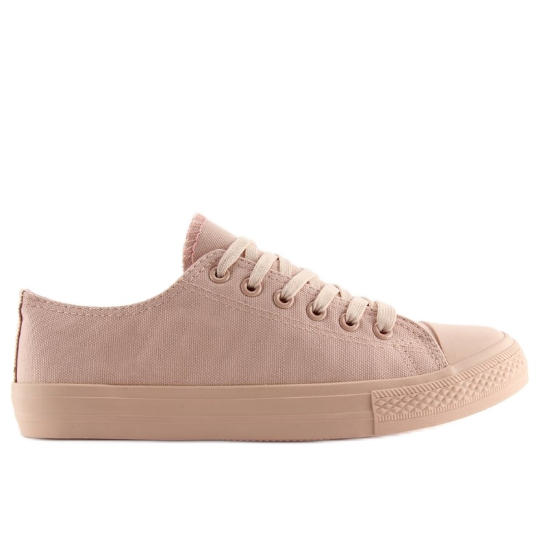 Zapatillas de mujer monocolor rosa empolvado NB176 Orangepink rosado