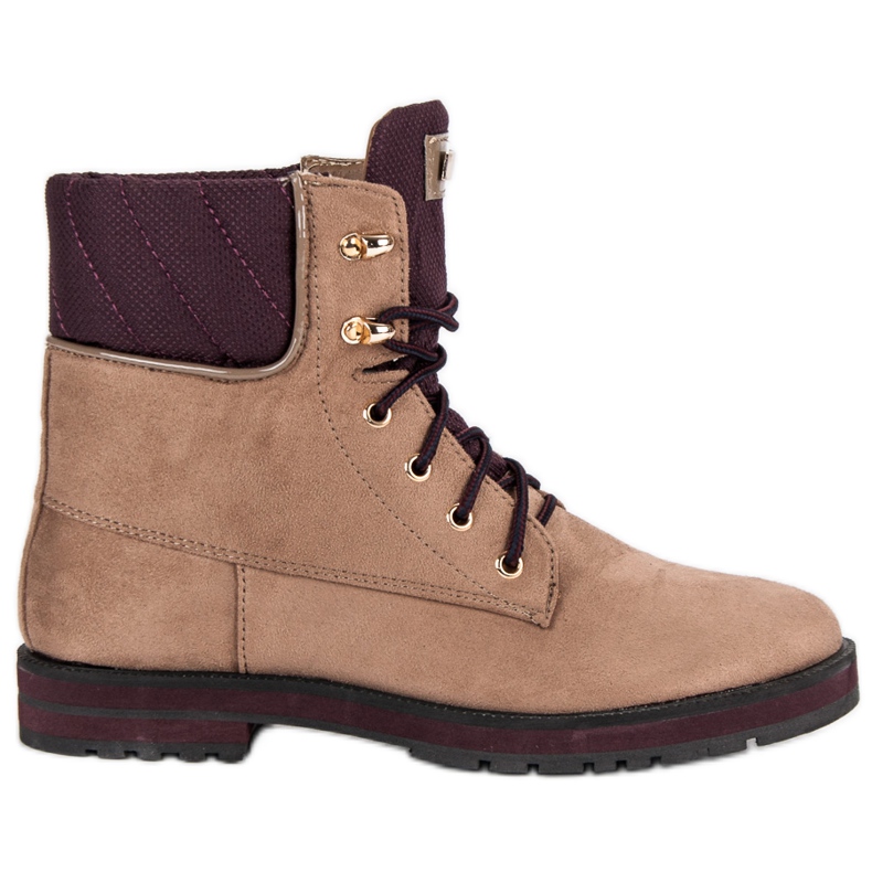 Lucky Shoes Trabajadores de ante marrón Lucky Shoes Trabajadores de ante marrón