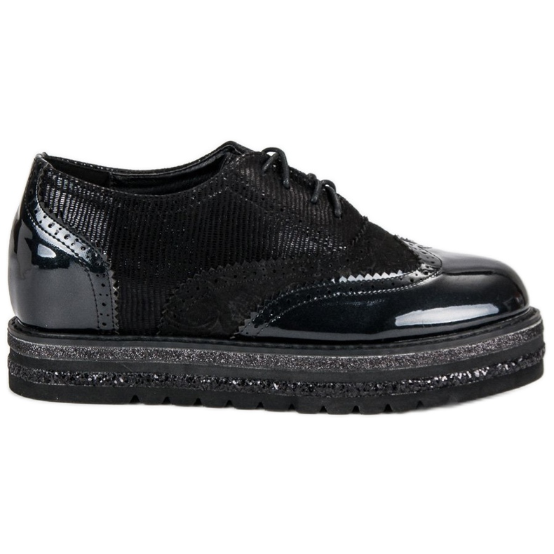 Lucky Shoes Zapatos lacados negros