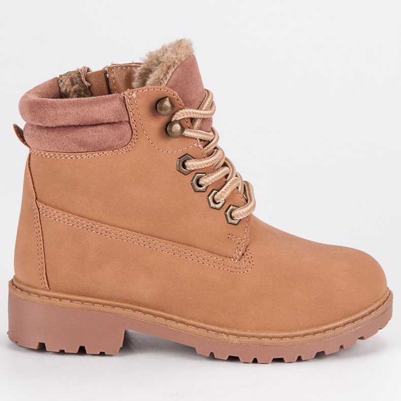 Zapatillas infantiles rosado
