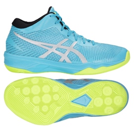 Zapatillas de voleibol Asics Gel-Volley Elite Ff Mt M B750N-400 multicolor azul