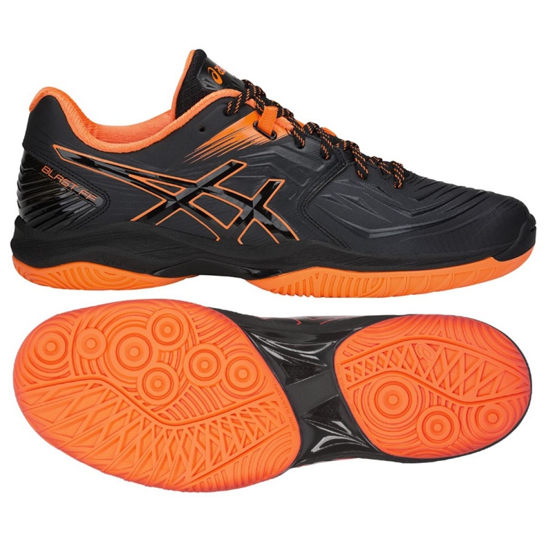Zapatillas balonmano Asics Blast Ff M 1071A002-601 rojo negro