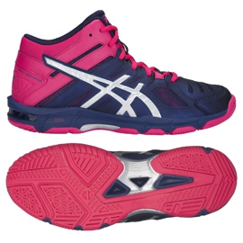 Zapatillas de voleibol Asics Gel Beyond 5 Mt W B650N-400 azul marino azul marino