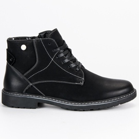 Mckeylor Botas casuales de los hombres negro