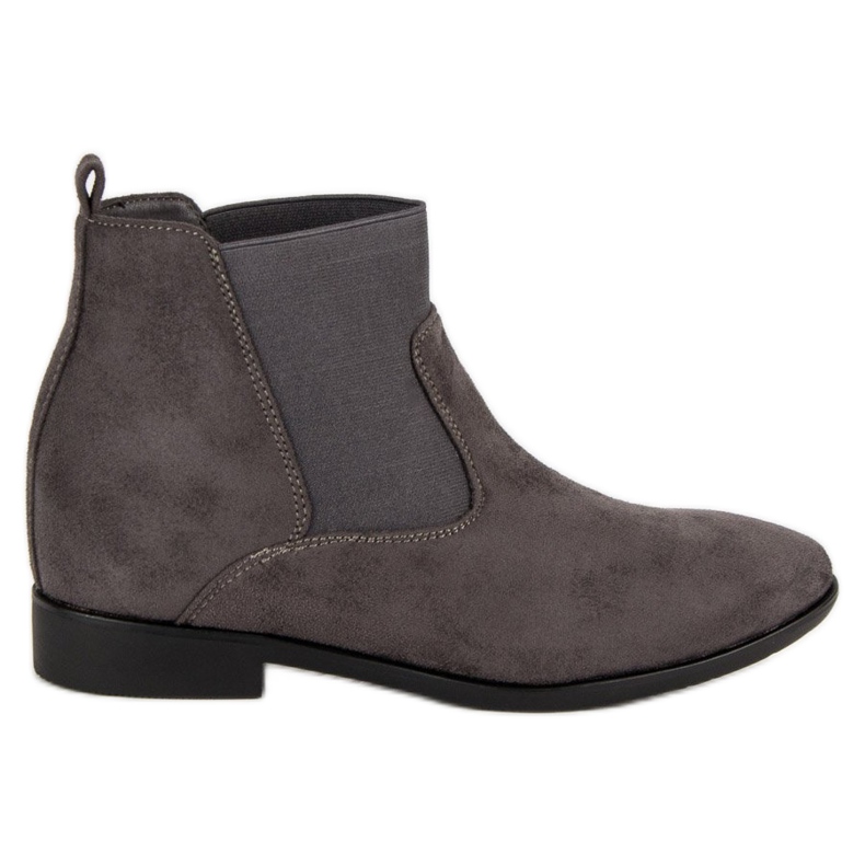 Lucky Shoes Botas de moda de Jodhpur gris