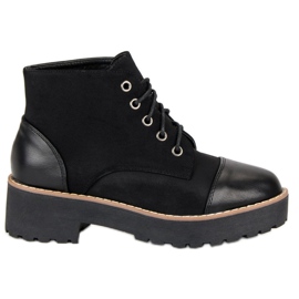 Botas de rock workery negro