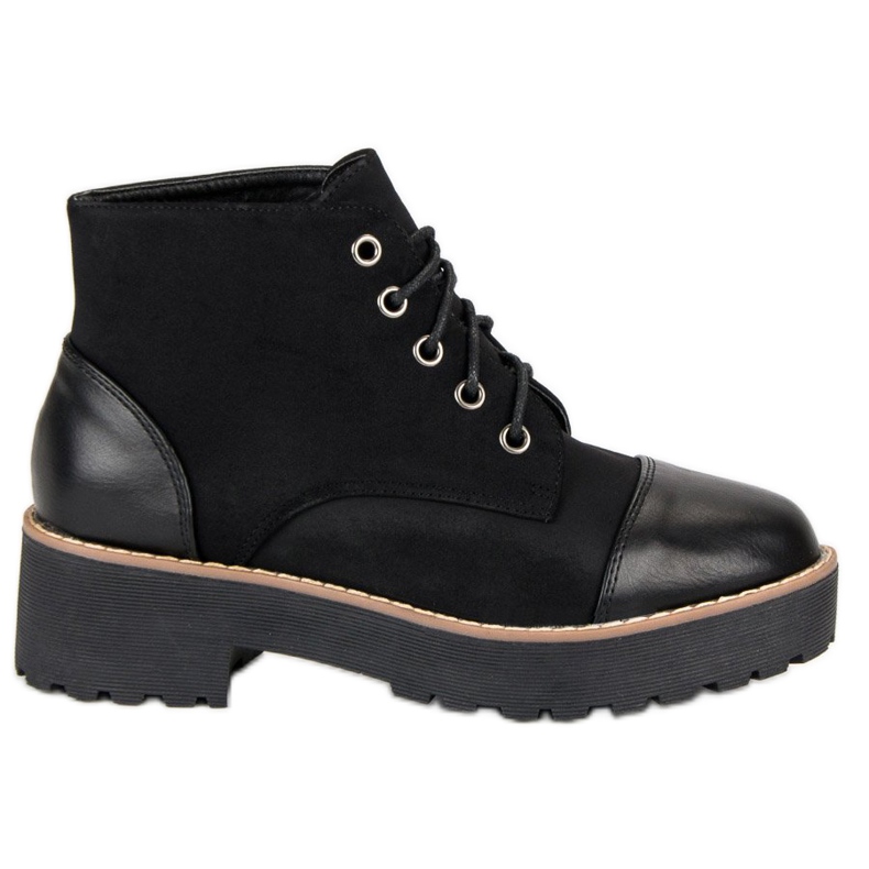 Botas de rock workery negro