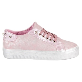 Sweet Shoes Calzado deportivo de moda rosado