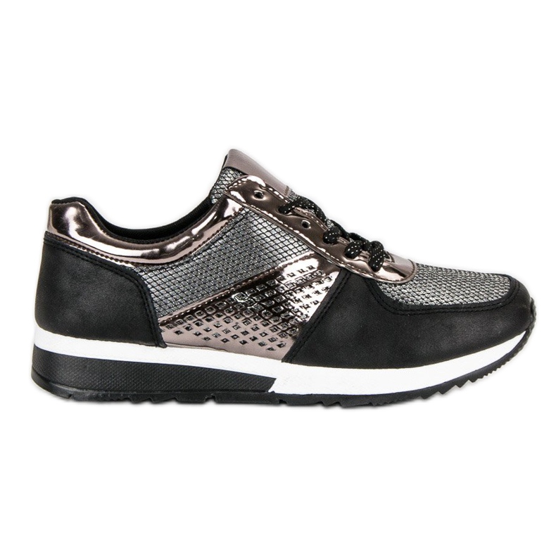 Calzado deportivo con estilo negro