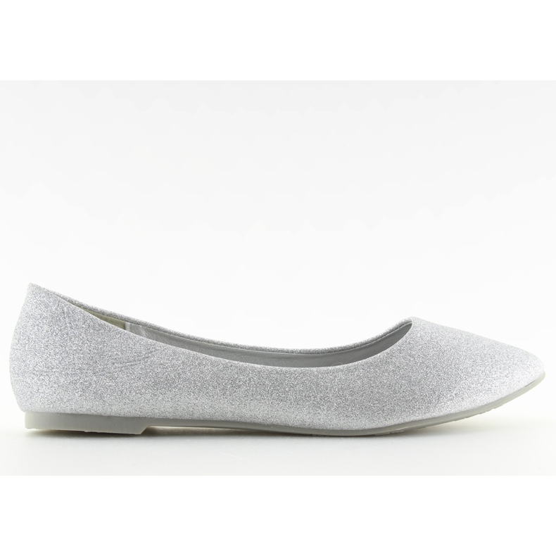 Bailarinas glitter plateadas CC200P plateadas gris
