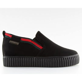 Zapatillas slip-on negro 107-40 negro