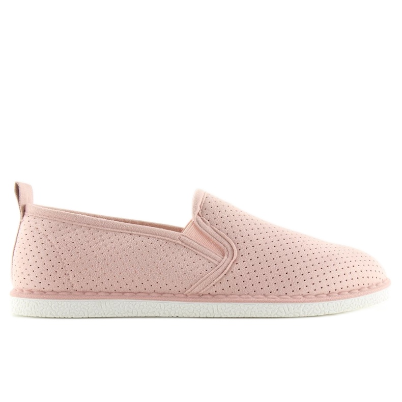 Zapatillas slip-on rosa LA08P Nude rosado