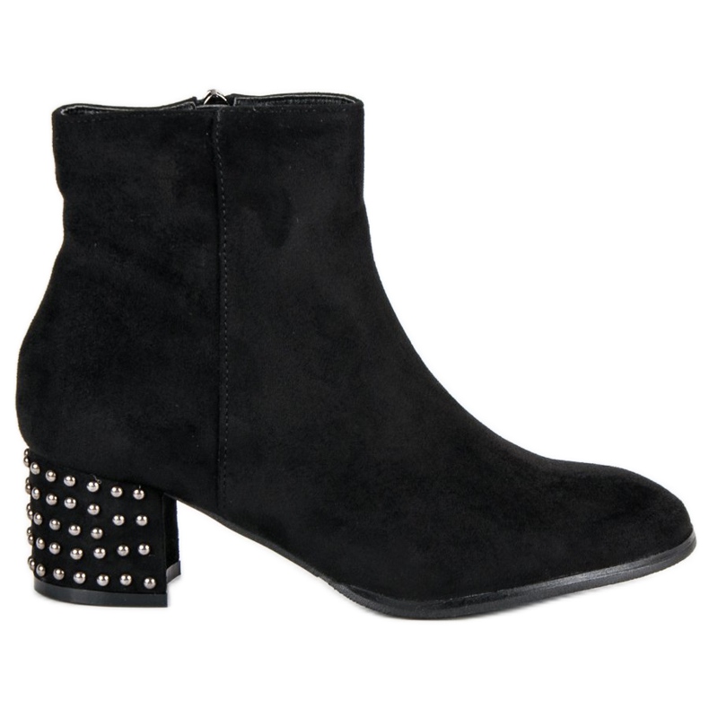 Filippo Botas de gamuza elegantes negro