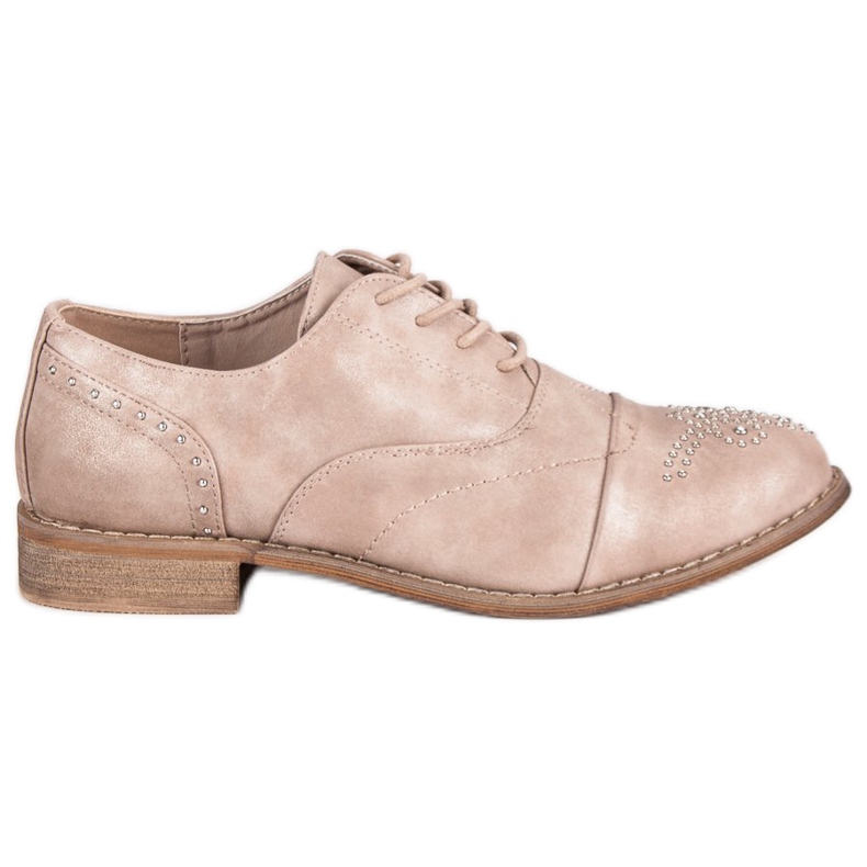 Super Me Zapatos atados de moda rosado Super Me Zapatos atados de moda rosado