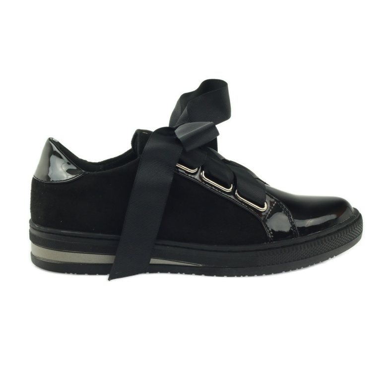 Zapatos de Filippo con plantilla de piel Creepers negro