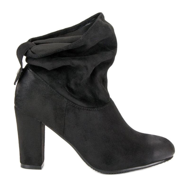 Botas de ante en el poste VINCEZA negro