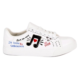 Zapatillas de mujer de moda blanco