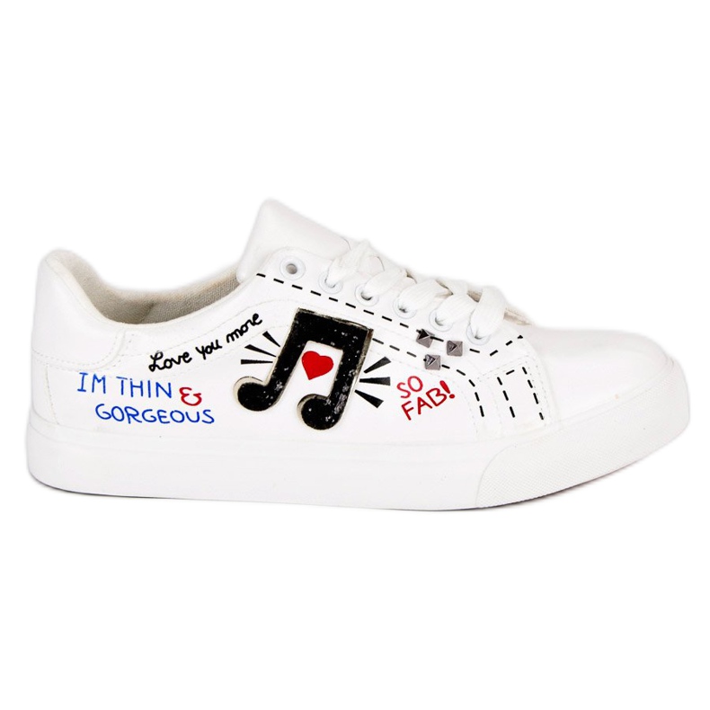 Zapatillas de mujer de moda blanco