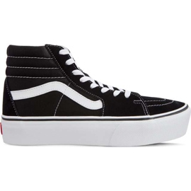 Vans Sk8 Hi Platform 2 6BT Negro Verdadero Blanco