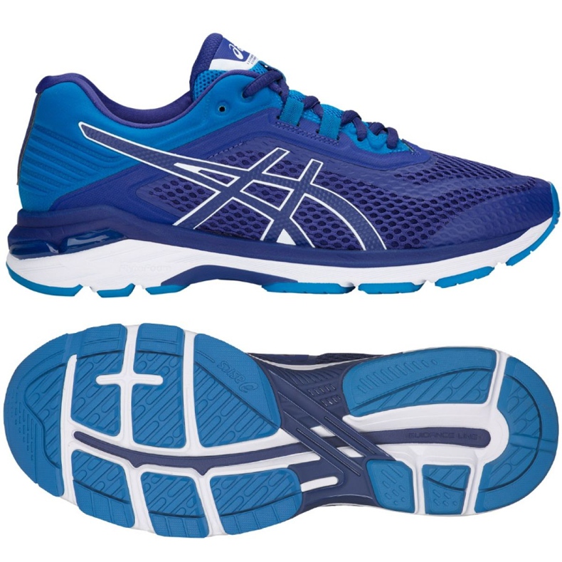 Zapatillas de running Asics GT-2000 6 M T806N-400 azul Zapatillas de running Asics GT-2000 6 M T806N-400 azul