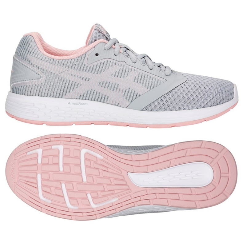 Zapatillas de running Asics Patriot 10 W 1012A117-020 rosado gris