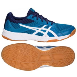 Zapatillas de voleibol Asics Upcourt 3 M 1071A019-400 azul azul