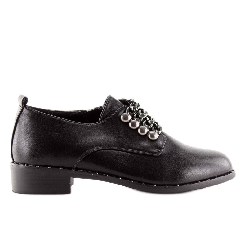 Mocasines de mujer negros C-7160 Black