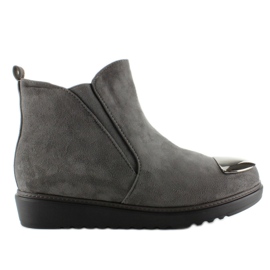 Botas Jodhpur con placa GG-31 Gris