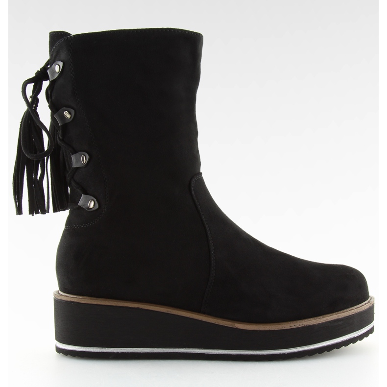 Botas de mujer negras TH17-7 Negra negro
