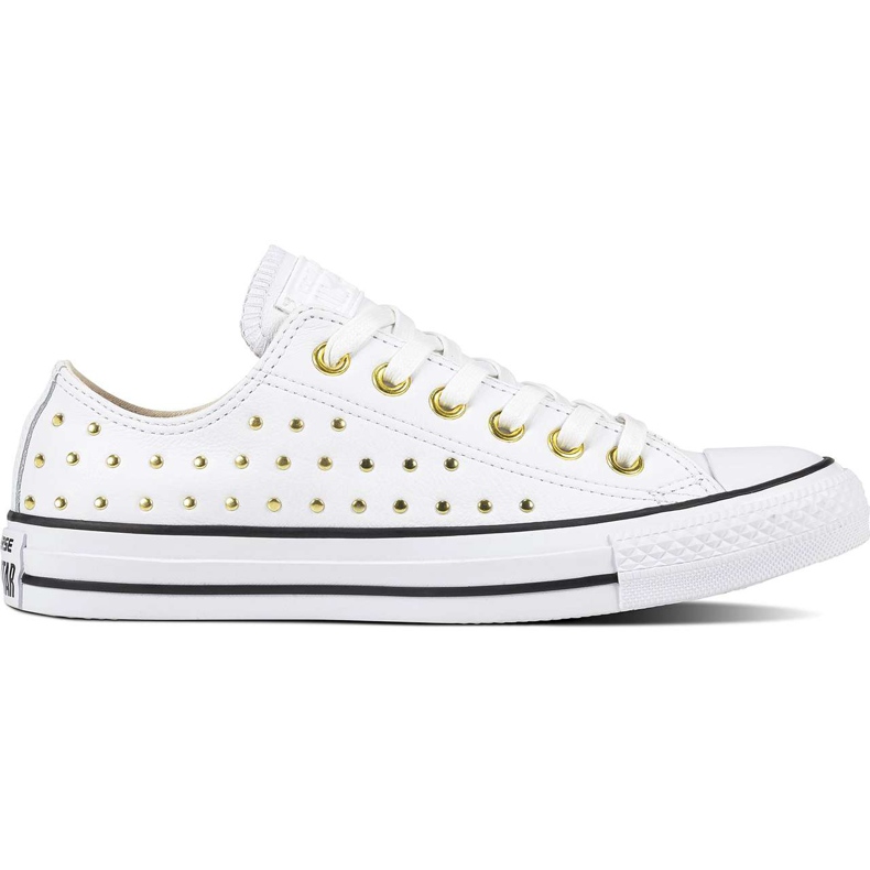Converse Chuck Taylor All Star Cuero Oro Blanco