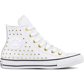Converse Chuck Taylor All Star Cuero Oro Blanco
