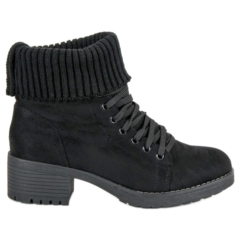 Seastar Botas negras con cordones negro