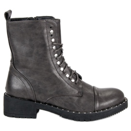 Botas obreras grises
