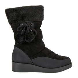 Seastar Botas de nieve negras negro